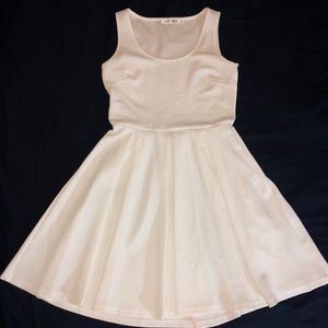 White pearl dress